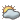 Mostly cloudy